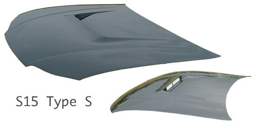 STOUT S15 TYPE R AERO BONNET FRP FOR NISSAN SILVIA S15 STOUT-0002