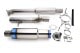 RSE FULL TITANIUM MUFFLER EXHAUST FOR NISSAN SKYLINE SKYLINE ER34 2 DOOR RB25 RB6090-NS06A