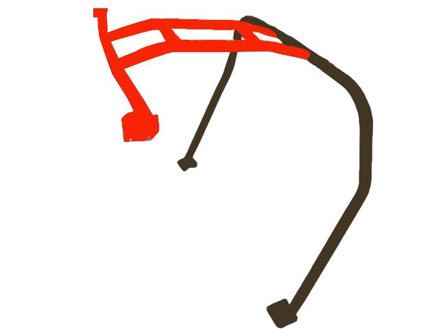 SAITO ROLLCAGE MAIN ARC STEEL FOR HONDA S660 JW5