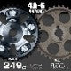 RSE ADJUSTABLE CAM GEAR 1PC FOR TOYOTA 4AG 4VALVE RA302A-TY01A
