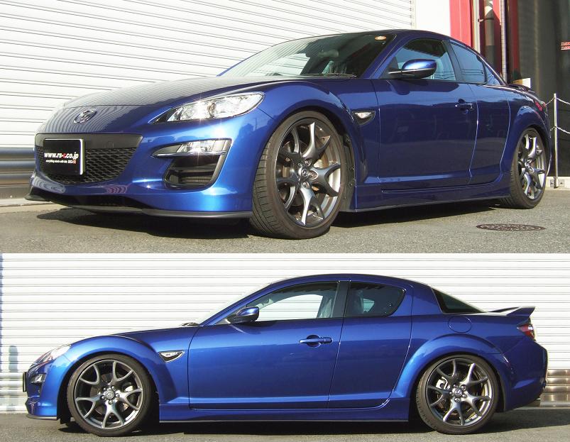 RS-R BEST-I COILOVER SUSPENSION RECOMMENDED SPRING RATE FOR MAZDA RX-8 SE3P SPIM057M