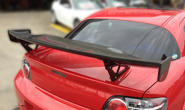 RE-AMEMIYA REAR SPOILER-GT III FRP SUPER LOW FOR MAZDA RX-8 22080332FGT03