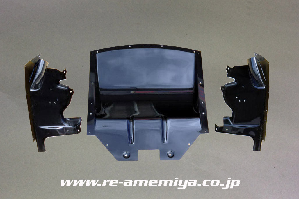 RE-AMEMIYA FRONT UNDER SWEEP SIDE PANEL SET FOR MAZDA RX-8 D0-08803S-064