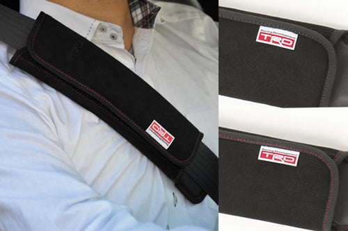 TRD SHOULDER PAD BLACK STITCH  For TOYOTA PRIUS 5#  MS010-00012