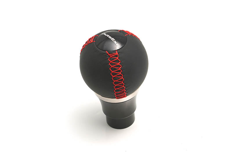AUTOEXE SHIFT KNOB STICK SHAPE LIGHT GRAY STITCH FOR MAZDA CX-5 KF MT VEHICLES NDA6V9050