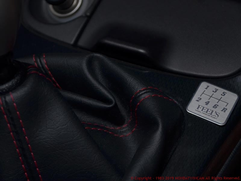 FEEL'S HONDA TWINCAM SHIFT PATTERN PLATE 6MT FOR  FEELS-00964
