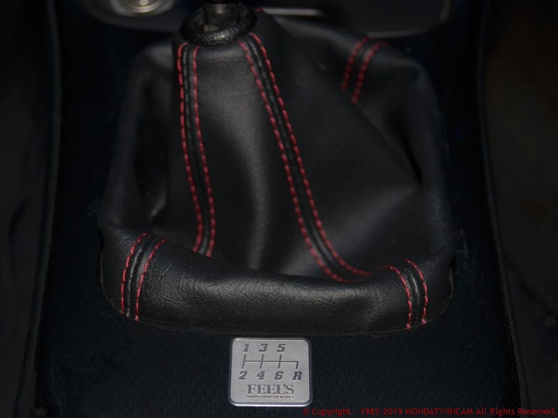 FEEL'S HONDA TWINCAM SHIFT PATTERN PLATE 6MT FOR  FEELS-00964