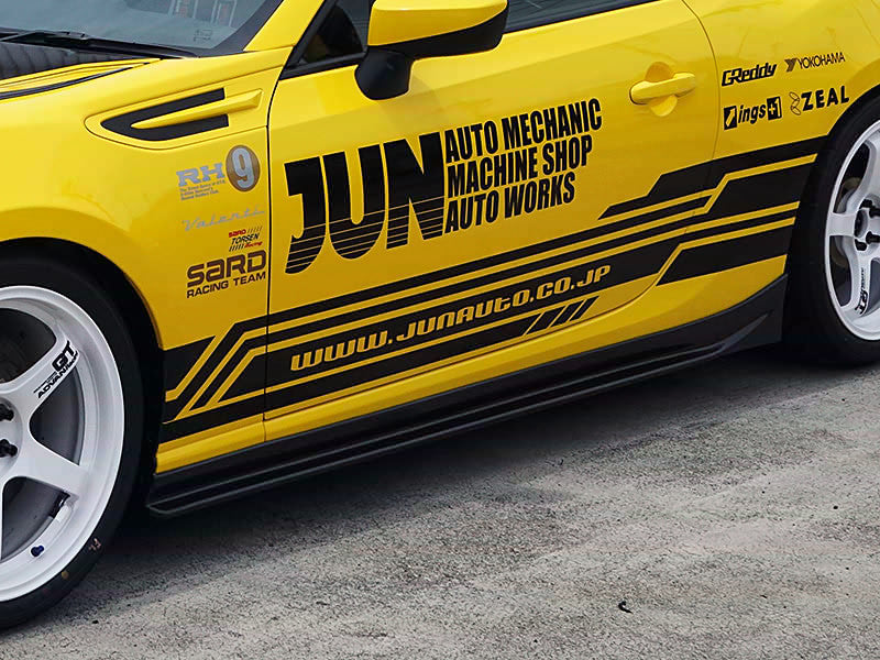 JUN AUTO SIDE DIFFUSERS 86/BRZ  For TOYOTA 86 / SUBARU BRZ - 8008M-F001