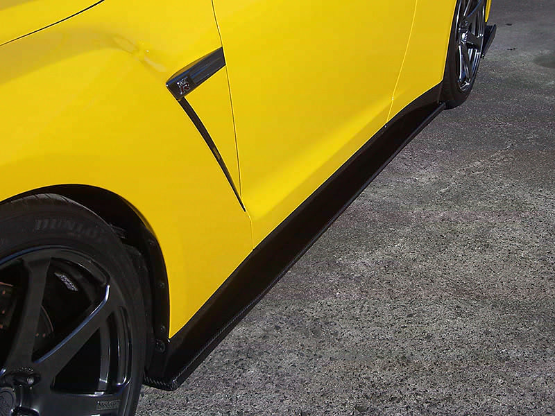 JUN AUTO SIDE DIFFUSERS  For NISSAN GT-R R35 - 8008M-N005