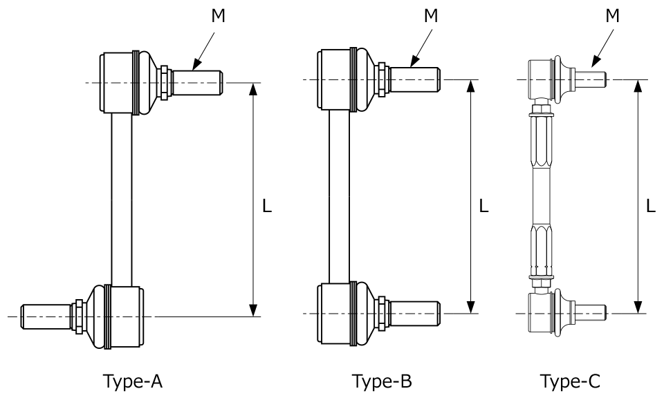 HKS STABILIZER LINK B2 (X1) 82004-AK060