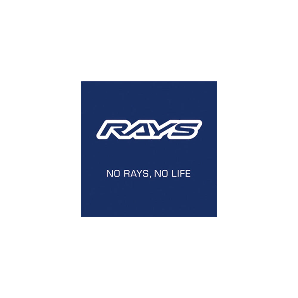 RAYS NO.34 STICKER NO RAYS,NO LIFE 100X100MM FOR  7404022000034