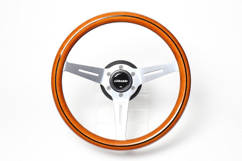 GREDDY SPORTS STEERING WOOD TYPE LIGHT BROWN FOR  16600008