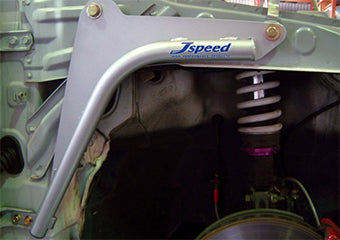 J-SPEED STRUT SIDE TOWER BAR SUPER SUJIGANEKUN FOR MITSUBISHI LANCER EVOLUTION 7 8 9 CT9A J-SPEED-00007