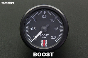 SARD STACK 52MM ELECTRIC METER ST3311S BOOST GAUGE 67320