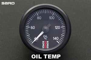 SARD STACK 52MM ELECTRIC METER ST3309S OIL TEMPERATURE GAUGE 67322