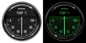 PIVOT STING 52 EG THERMOMETER GAUGE GREEN LIGHT STE-5