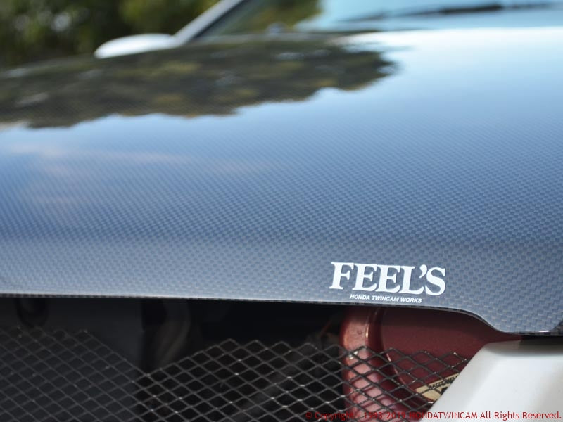 FEEL'S HONDA TWINCAM FEEL'S LOGO STICKER SET FOR  FEELS-00963