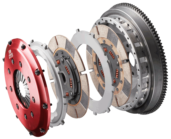 OSGIKEN OS-STR TWIN CLUTCH KIT DISC TYPE FOR HONDA CIVIC TYPE-R FK8 K20C HTR2C-FK8