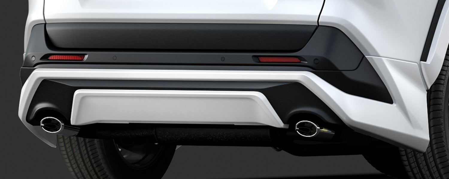 TRD REAR BUMPER SPOILER BLACK MICA 218 For RAV4 MXAA52 54 AXAH52 54 MS343-42001-C0