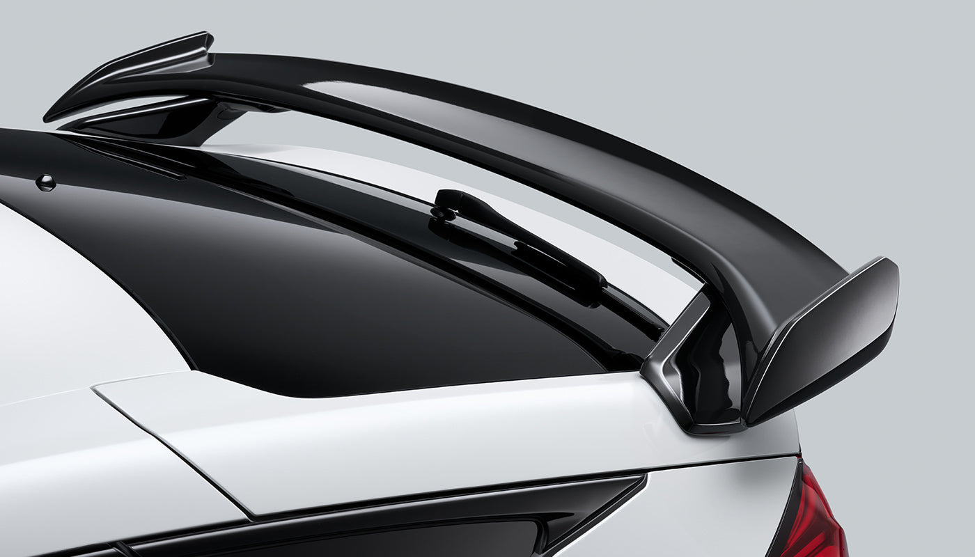 HONDA TAILGATE SPOILER BERLINA BLACK WING TYPE FOR HONDA CIVIC FL1 FL4  08F02-T43-000B