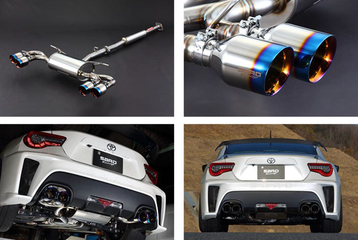 SARD SU-Z MUFFLER For SUBARU BRZ 6MT AT ZC6 23106
