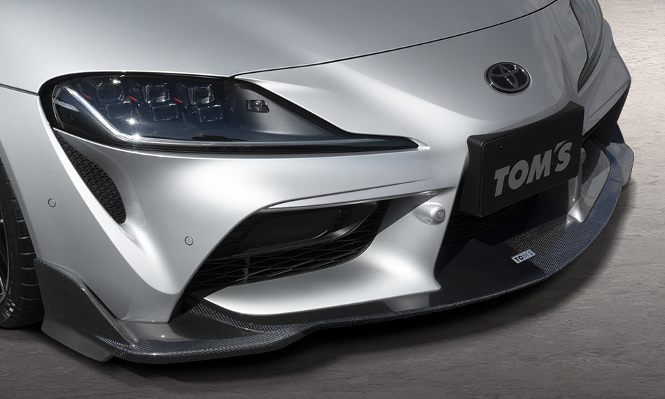 TOMS FRONT DIFFUSER DRY CARBON FOR TOYOTA SUPRA DB02 DB22 DB42 DB82 51410-TDB42