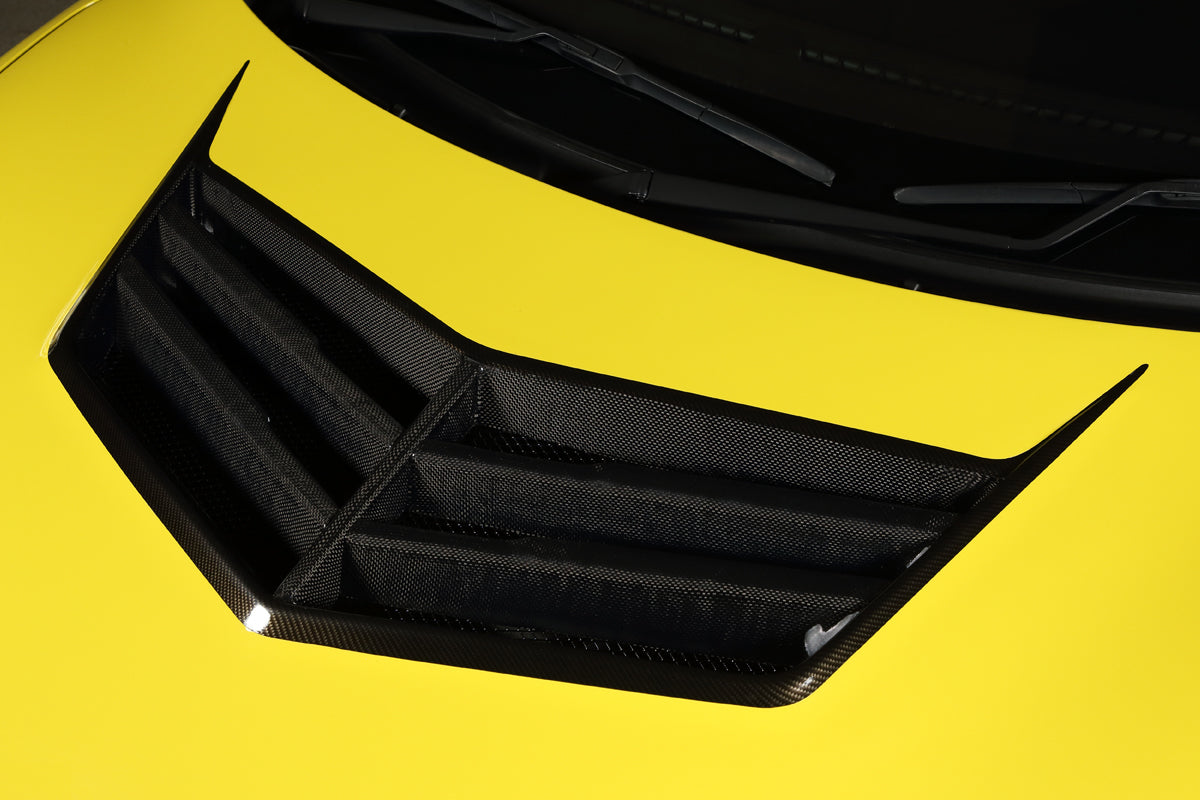 CHARGE SPEED BONNET WITH DUCT CARBON FOR SUZUKI SWIFT SPORT ZC33S CAHRGESPEED-00014