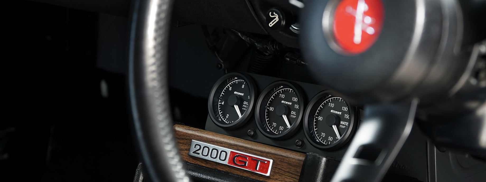 PIVOT GT GAUGE-52 BOOST GAUGE GREEN LIGHT GSB-5G