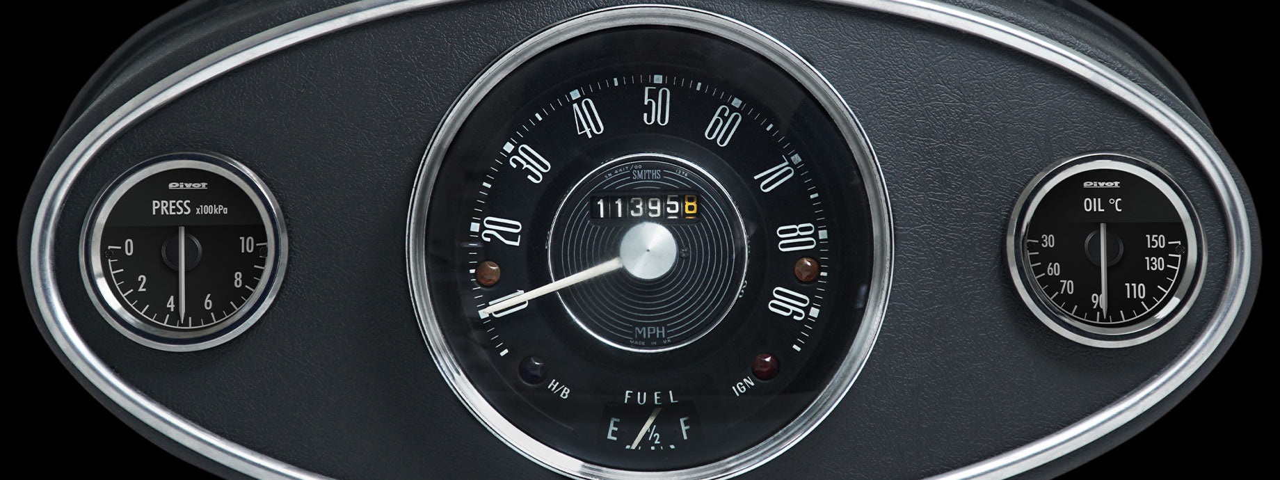 PIVOT STING 52 WATER TEMPERATURE GAUGE GREEN LIGHT STW-5