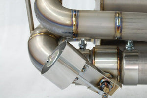 KREISSIEG CAT-BACK F1 SOUND VALVETRONIC EXHAUST SYSTEM TITANIUM FLOATING CURL TAIL SANDBLASTED KSG LOGO MARK FOR LOTUS EXIGE LTEX-03-TITANIUM