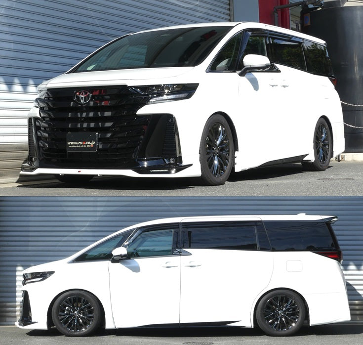 RS-R BEST-I COILOVER SUSPENSION RECOMMENDED SPRING RATE FOR TOYOTA VELLFIRE TAHA40W BIT920M