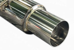 REINHARD E TYPE MUFFLER STAINLESS EXHAUST FOR TOYOTA MARK II CHASER CRESTA JZX90 1JZ-GTE RTE1438