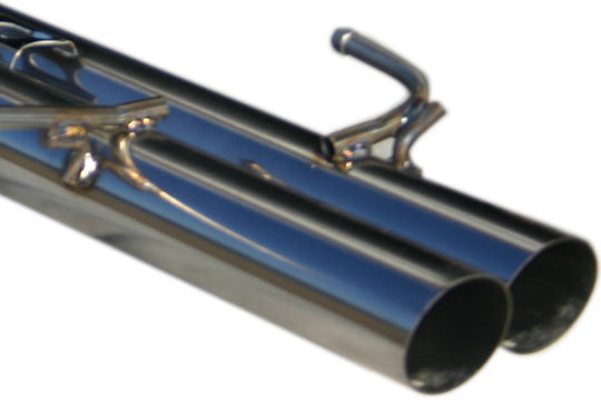 REINHARD C TYPE MUFFLER STAINLESS EXHAUST FOR TOYOTA MARK II CHASER CRESTA JZX81 GX81 1JZ-GE 1G-GE 1G-GZE RTC1338