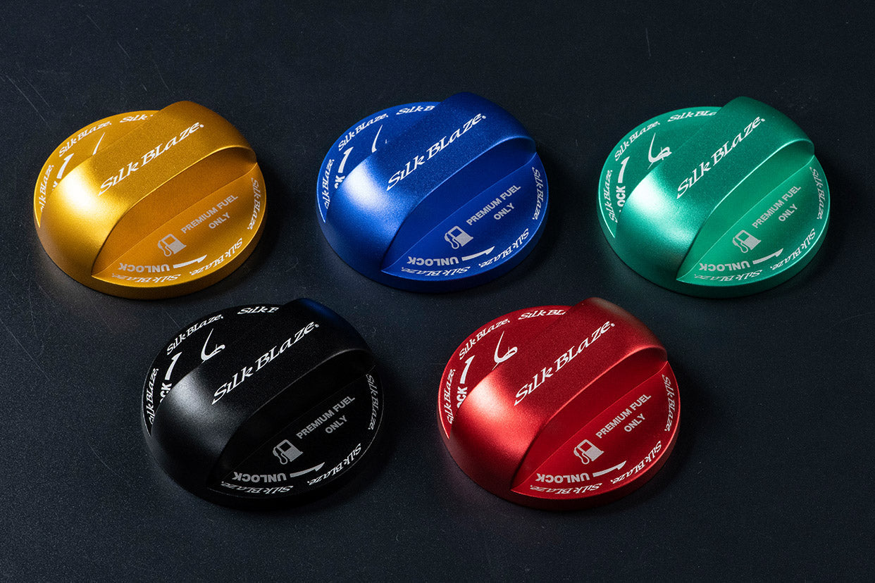 K'SPEC SILKBLAZE FUEL CAP COVER RED FOR TOYOTA SB-FCC-001