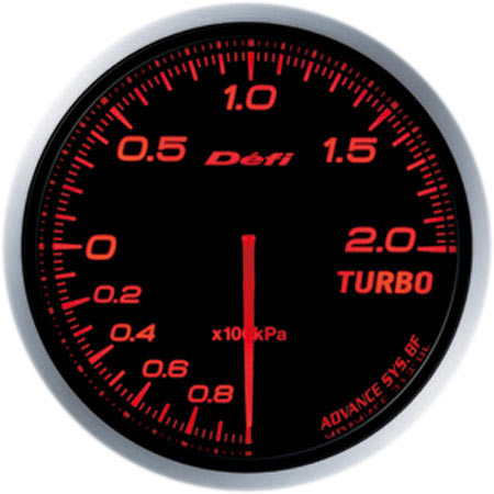 DEFI ADVANCE BF TURBO GAUGE 200KPA MODEL AMBER RED FOR  DF09902