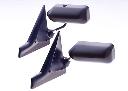 CRAFT SQUARE TOURING COMPETITION MIRROR TRIANGULAR CORNER MOUNT BLUE MIRROR FOR SUBARU IMPREZA GD GG TCA-F-GD-BLUE-LENS