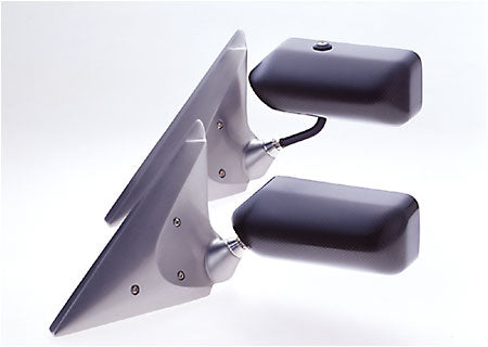 CRAFT SQUARE TOURING COMPETITION MIRROR TRIANGULAR CORNER MOUNT FOR NISSAN FAIRLADY Z Z33 TCA-N1-Z33