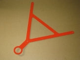 KAWAI WORKS REAR TYPE FIXED TOW HOOK FOR LOTUS ELISE 111 PHASE 1 IM0730-RFR-99