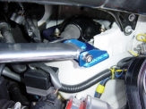 KAWAI WORKS FRONT STRUT BAR TYPEOS FOR TOYOTA ALPHARD VELLFIRE ANH10 15W TY1200-FTO-00