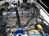 KAWAI WORKS FRONT STRUT BAR TYPEOS FOR NISSAN FAIRLADY Z S130 RETROFIT CAB  NS0300-FTO-00