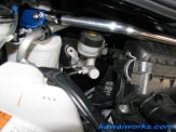 KAWAI WORKS FRONT STRUT BAR TYPESTD FOR DAIHATSU MOVE L175 DA0230-FTS-00