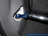 KAWAI WORKS REAR STRUT BAR TYPESTD FOR DAIHATSU MOVE L175 DA0230-RTS-00