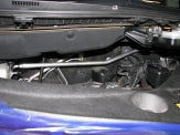 KAWAI WORKS FRONT STRUT BAR TYPESTD FOR TOYOTA ALPHARD VELLFIRE ANH20 25W TY1340-FTS-00