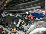 KAWAI WORKS FRONT STRUT BAR TYPESTD FOR DAIHATSU CAST LA250S DA0390-FTS-00