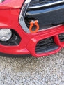 KAWAI WORKS FRONT TYPE FOLDABLE TOW HOOK FOR MINI F55 56 IM1010-RFF-88