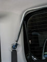 KAWAI WORKS REAR PILLAR BAR TYPE SQUARE FOR DAIHATSU TANTO EXE L455 465S DA0340-PIE-00