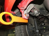KAWAI WORKS REAR TYPE FIXED TOW HOOK FOR TOYOTA VITZ SP130 NCP131 TY1380-RFR-99