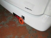 KAWAI WORKS REAR TYPE FOLDABLE TOW HOOK FOR TOYOTA TOWN AIRS LIGHT AIR VAN S402 412M TY1460-RFR-88