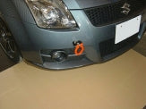 KAWAI WORKS FRONT TYPE FOLDABLE TOW HOOK FOR SUZUKI SWIFT SPORT ZC31 SZ0510-RFF-88
