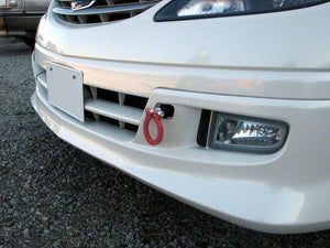 KAWAI WORKS FRONT TYPE FOLDABLE TOW HOOK FOR TOYOTA ESTIMA CR30 CR40 TY0890-RFF-88